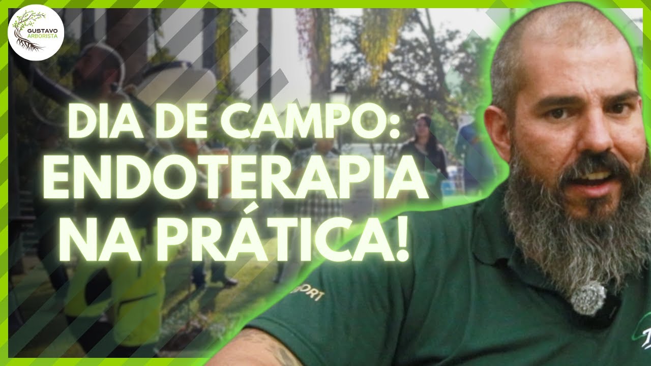 Dia de Campo: Endoterapia e Tratamento de Solo na Prática! | Gustavo Arborista