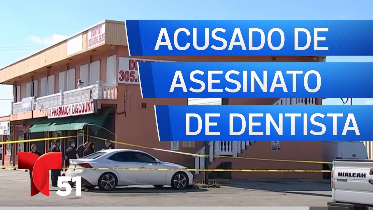 Identifican al acusado de asesinato de dentista en Hialeah