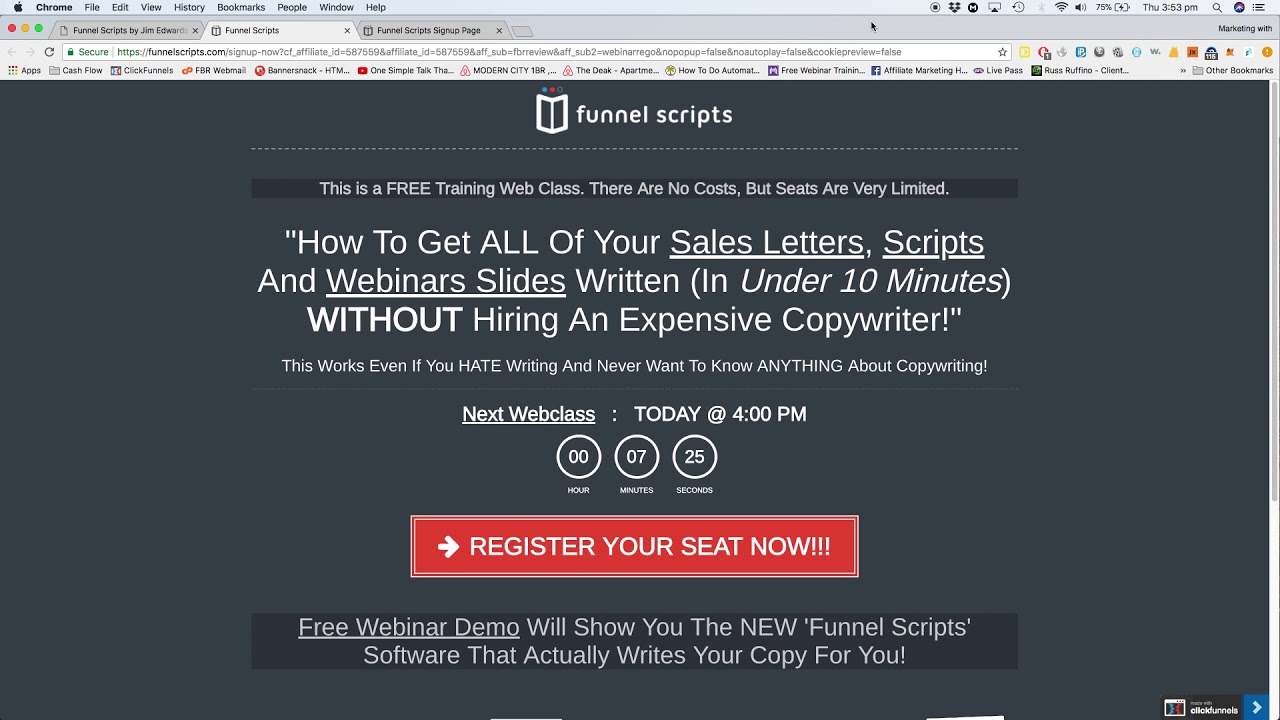 Funnel Scripts Demo | Detailed Review and Walkthrough