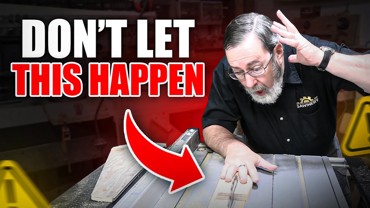 Table Saws Can Be Dangerous!