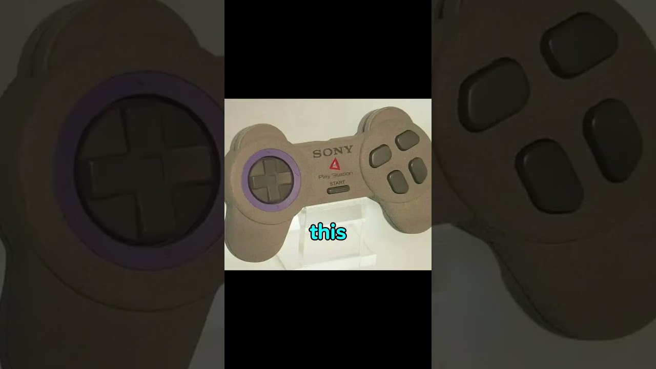 Playstation Prototype Controllers are weird #Playstation #PS1 #PS1 #PS3 #PS4 #PS5 #sony
