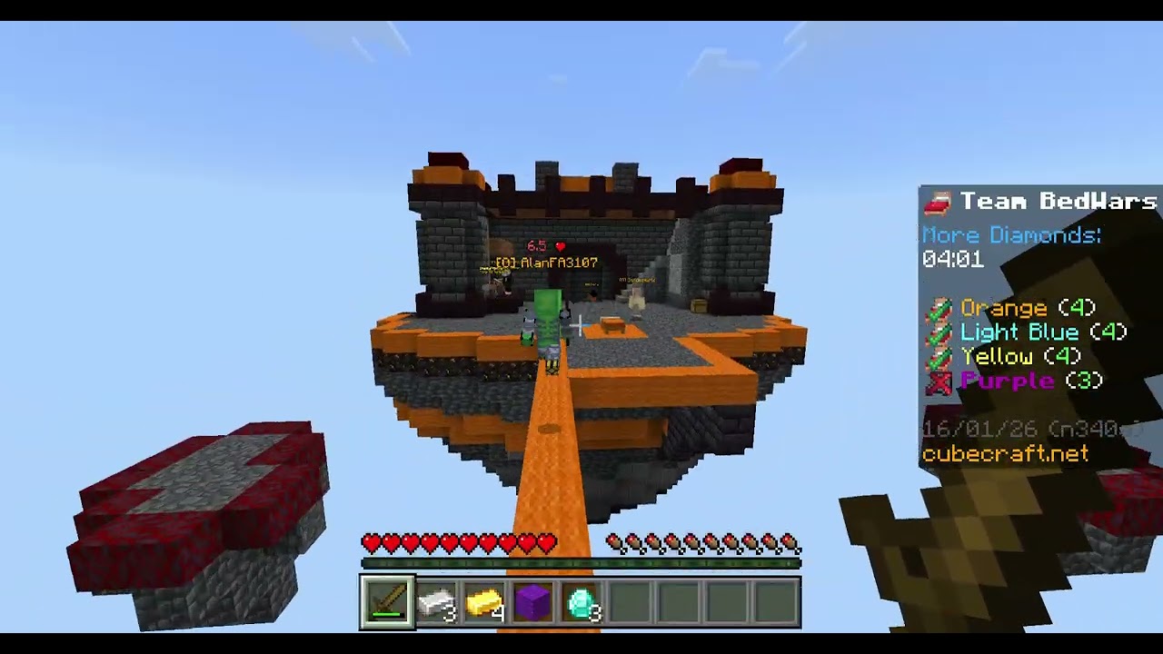 minecraft bedwars ep 3 1h