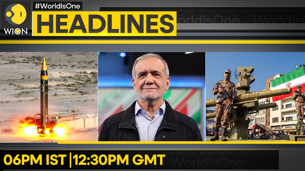 IRGC To Intensify Operations: Iranian Media | 'Iran Won't Surrender To US': Pezeshkian | Headlines
