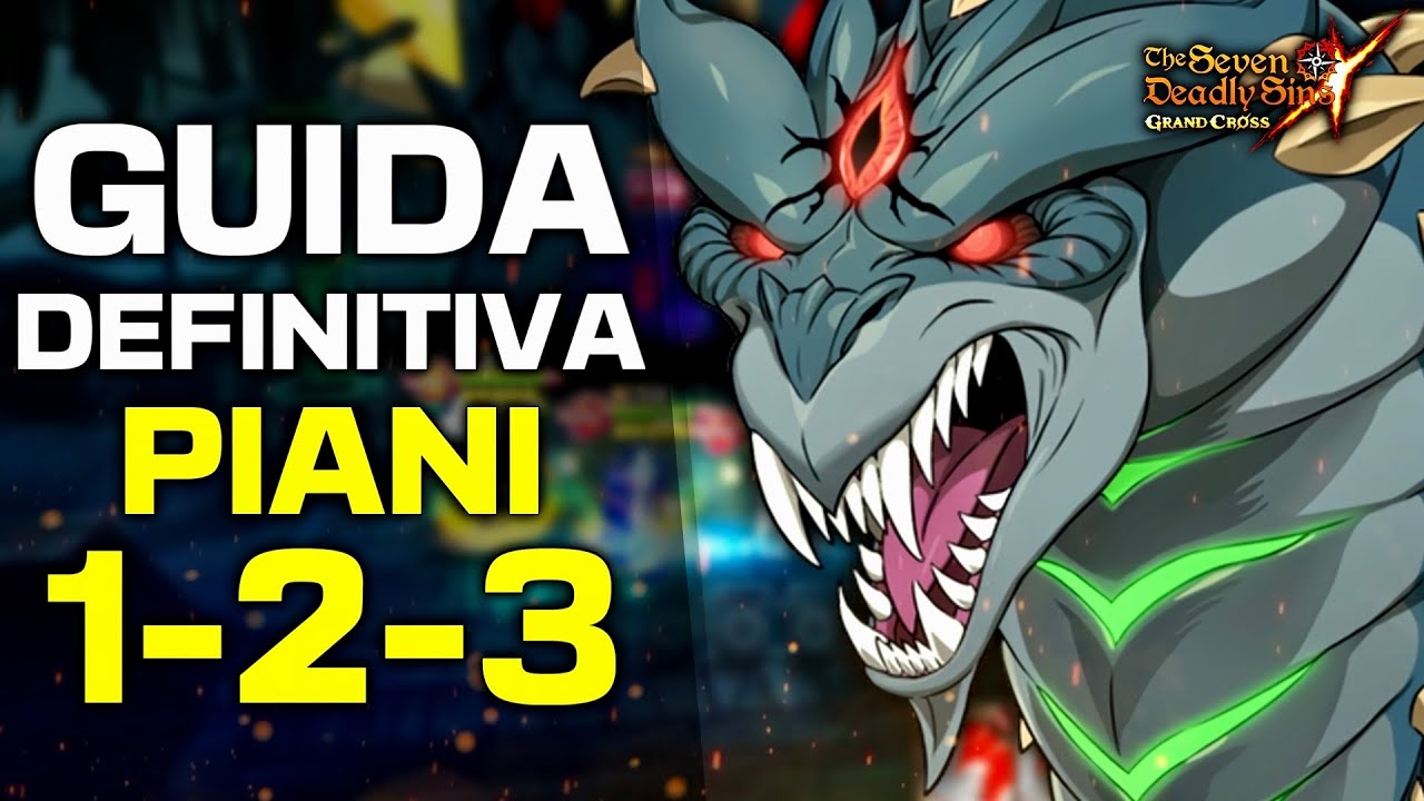 GUIDA COMPLETA NIDHOGGR! TUTORIAL PIANI 1-3! - Seven Deadly Sins Grand Cross ITA