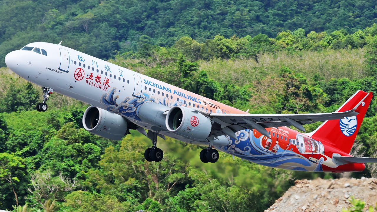 Phuket Airport Plane Spotting! EPIC Takeoff & Landing Action! - HKT/VTSP SydSquad Thailand Live
