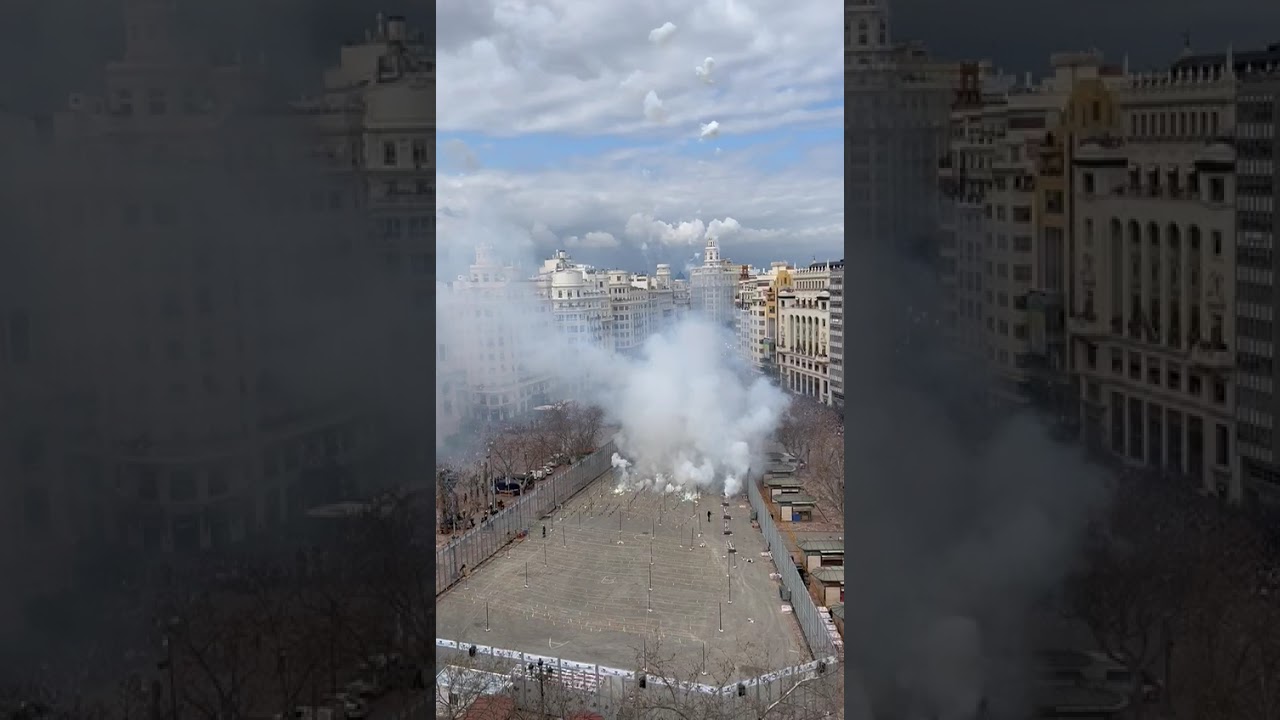 Mascletà Pirotècnia Peñarroja, Valencia 1 de març 2026 Falles