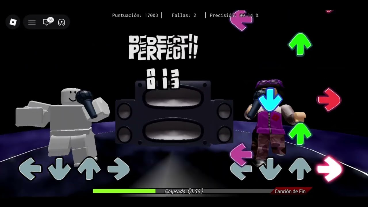 Roblox Viernes Noche Funkin' Neo Golpeado - Hecho con Clipchamp