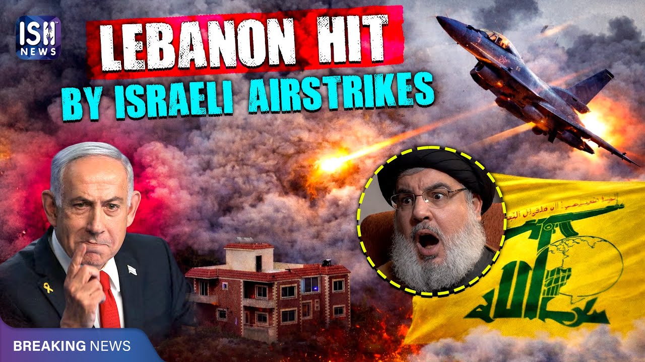 Israeli Airstrikes Attack Lebanon: 2 Killed, 19 Injured | ISH News