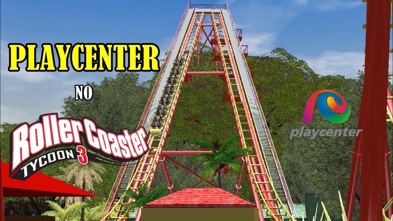 [RECRIAÇÃO] Playcenter 2011 no RollerCoaster TYCOON 3 (rct3)