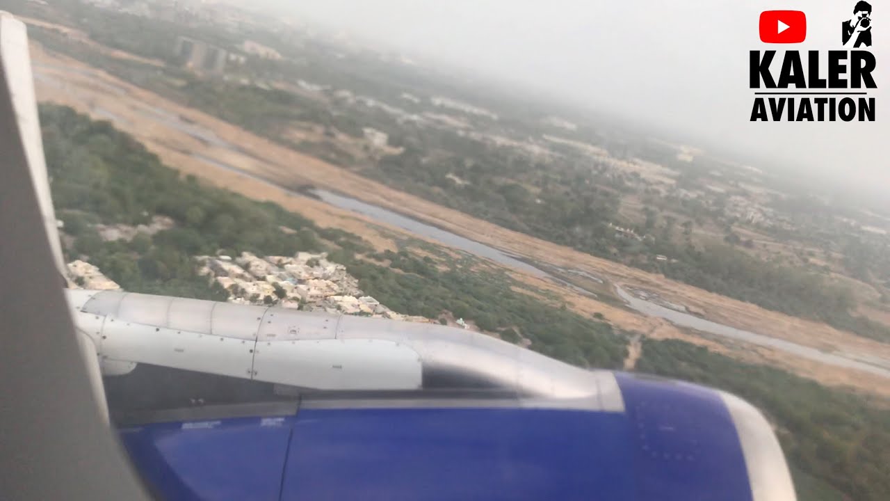 Indigo - Taking Off From Ahmedabad Airport |  Airbus 320-200