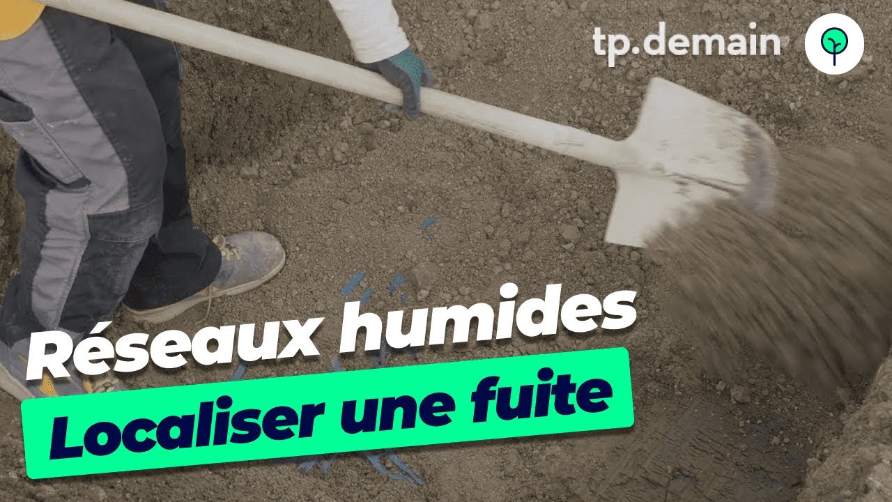 Comment localiser une fuite d'eau et dégager une canalisation