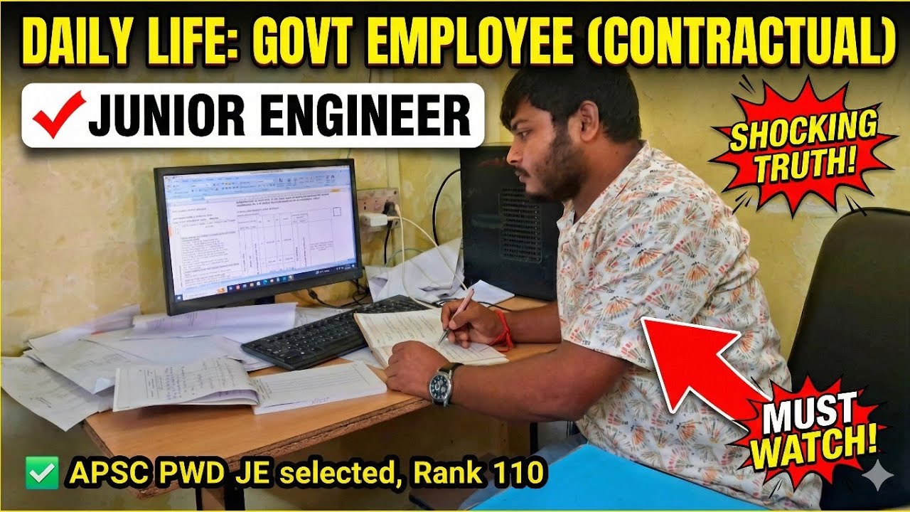 My last vlog as a govt employee | PWD JE Final result ??