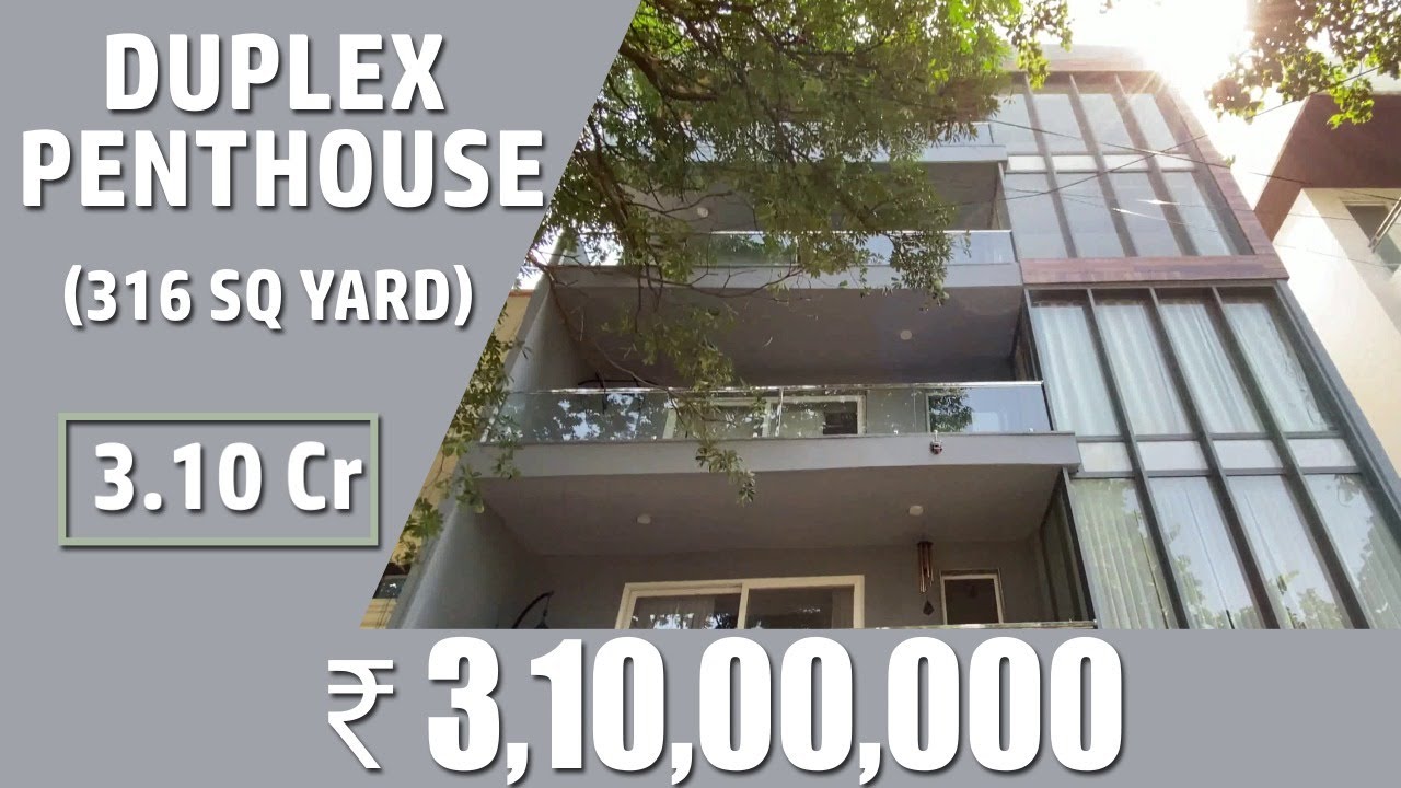 Duplex Builder Floor in DLF Phase 1 on 316 Yard Plot With Terrace