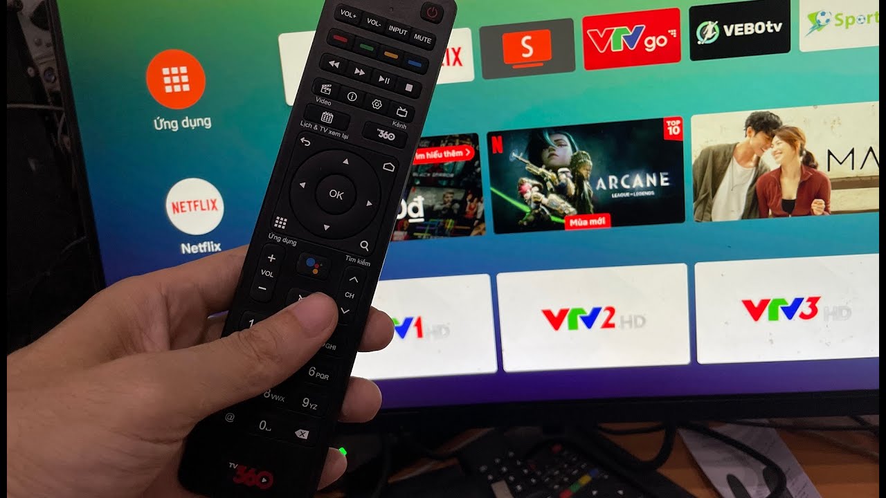Cách Khắc Phục Đầu TV Box 360 Mất Giọng Nói Kết Nối Lại Điều Khiển Remote 360