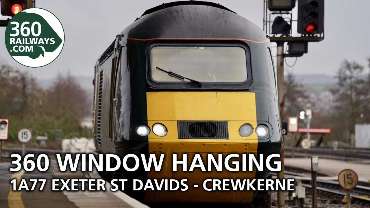 1A77 Exeter to Crewkerne by HST in 360º (View in 4K)