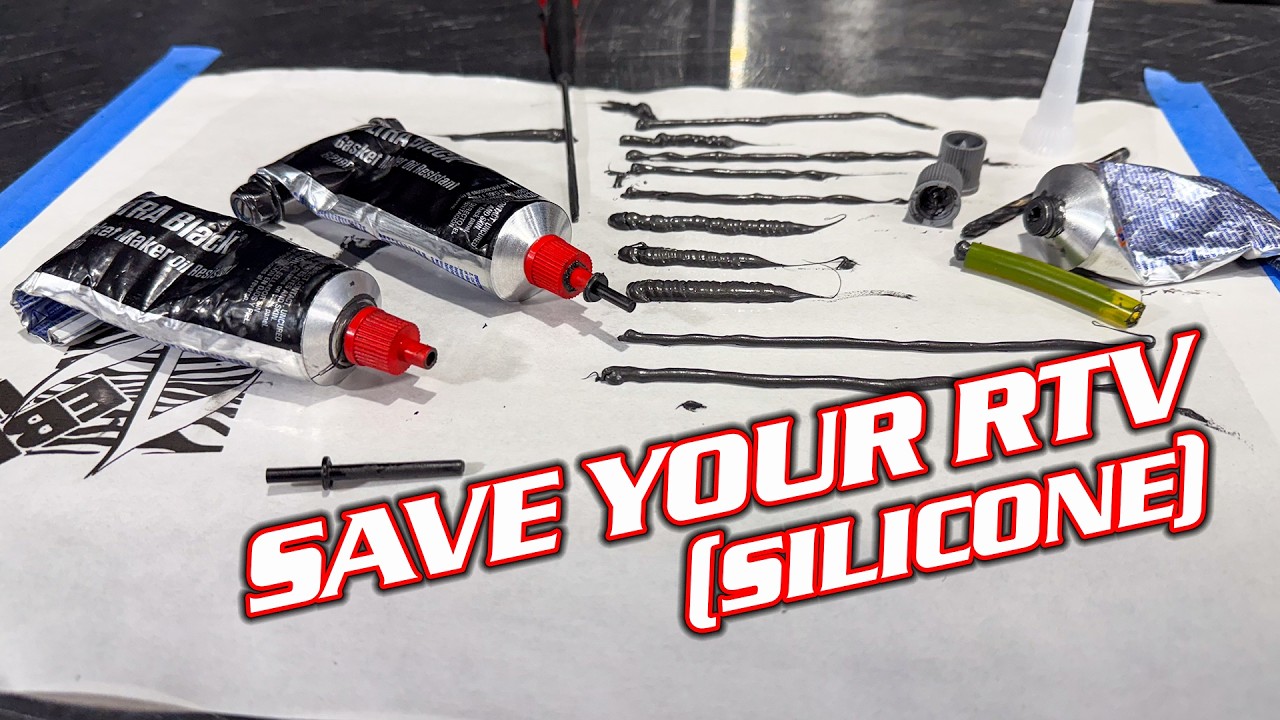 Don't Waste Your MONEY! The Silicone Saver Will Save Your RTV Sealant Tubes [Silicone Tubes]