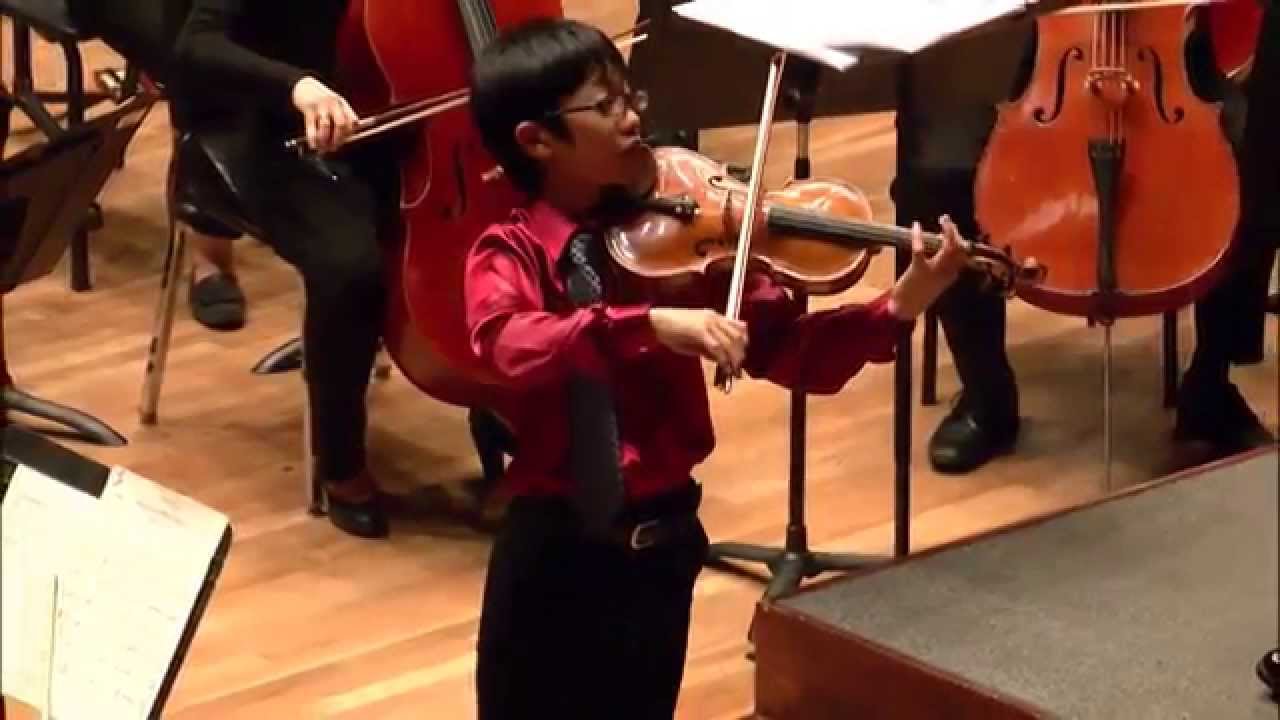 Rennosuke Fukuda -- Menuhin Competition 2014 -- Junior Finals, Part 2