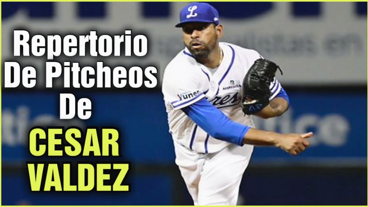 As&iacute; es El REPERTORIO De Pitcheos De CESAR VALDEZ