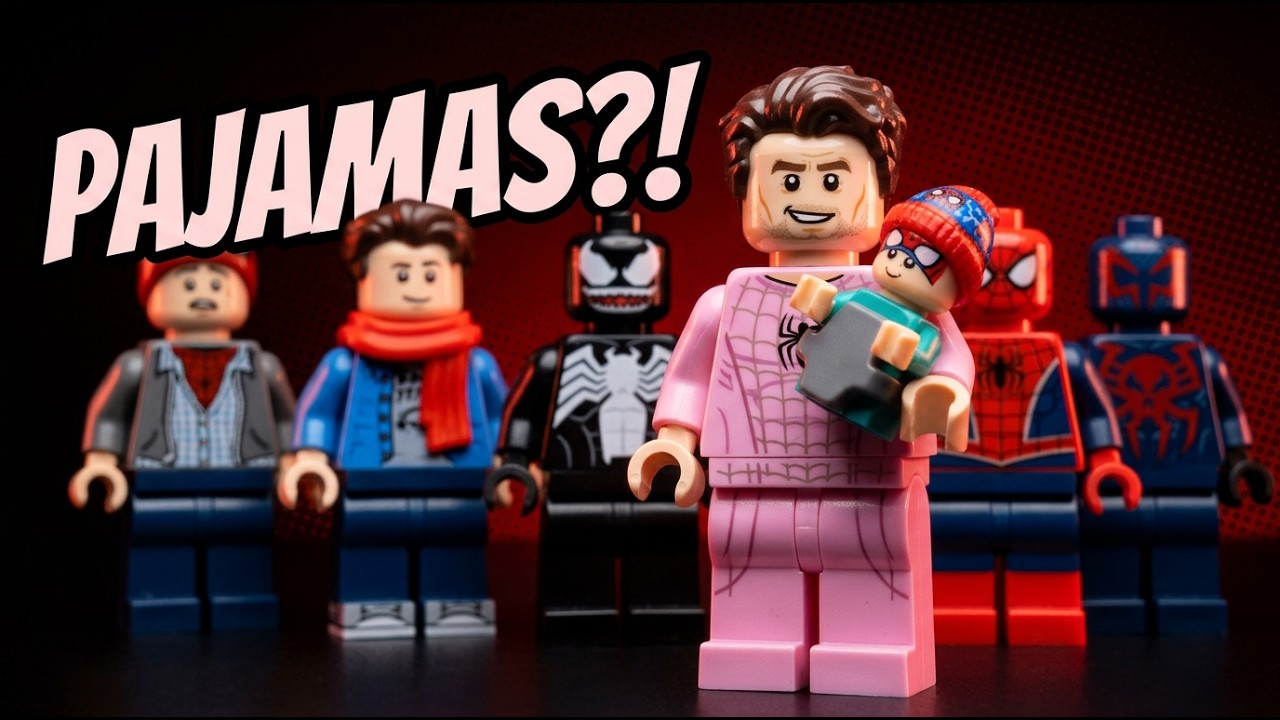Pink Pajamas Spider-Man?! Reviewing 6 Strange LEGO Spider-Man Figures
