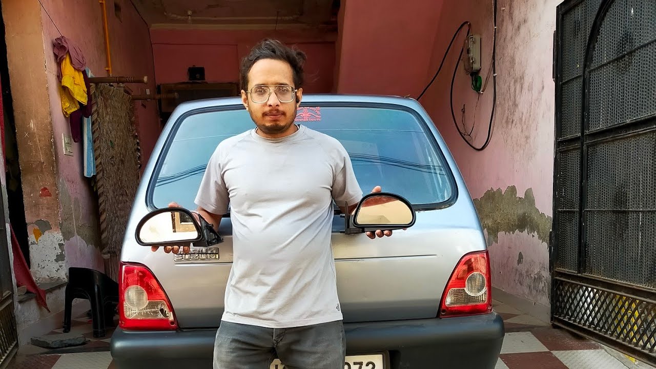 New Maruti 800 ke side mirror 🚗