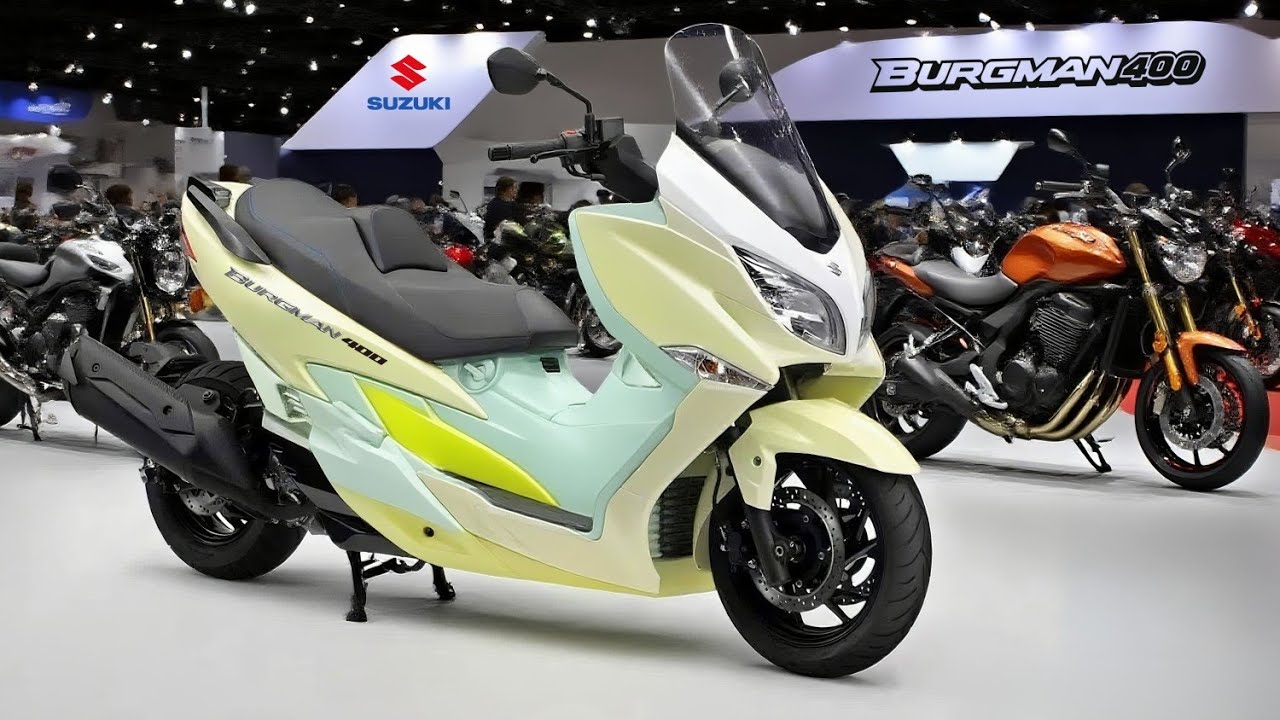 Upcoming Scooter 2026 | 2026 Suzuki Burgman 400! 