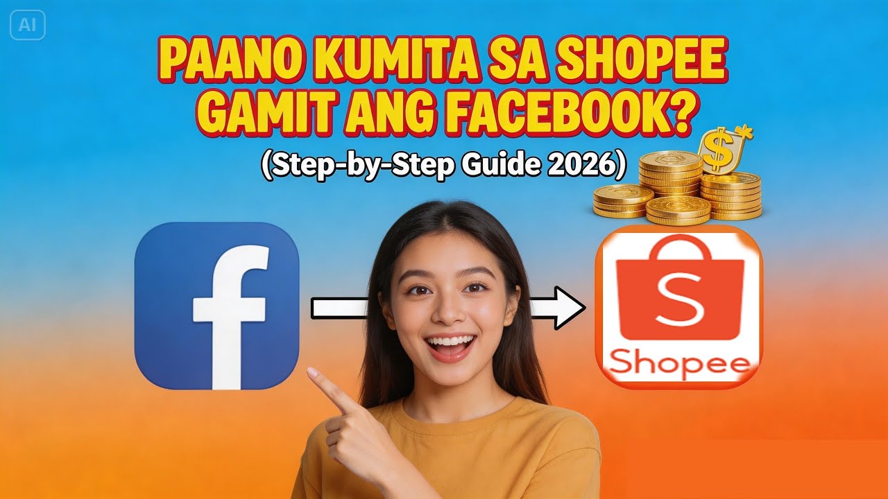 PAANO KUMITA SA FACEBOOK GAMIT SI SHOPEE | EARNING MONEY WITH SHOPEE AFFILIATE #shopeeafilliate