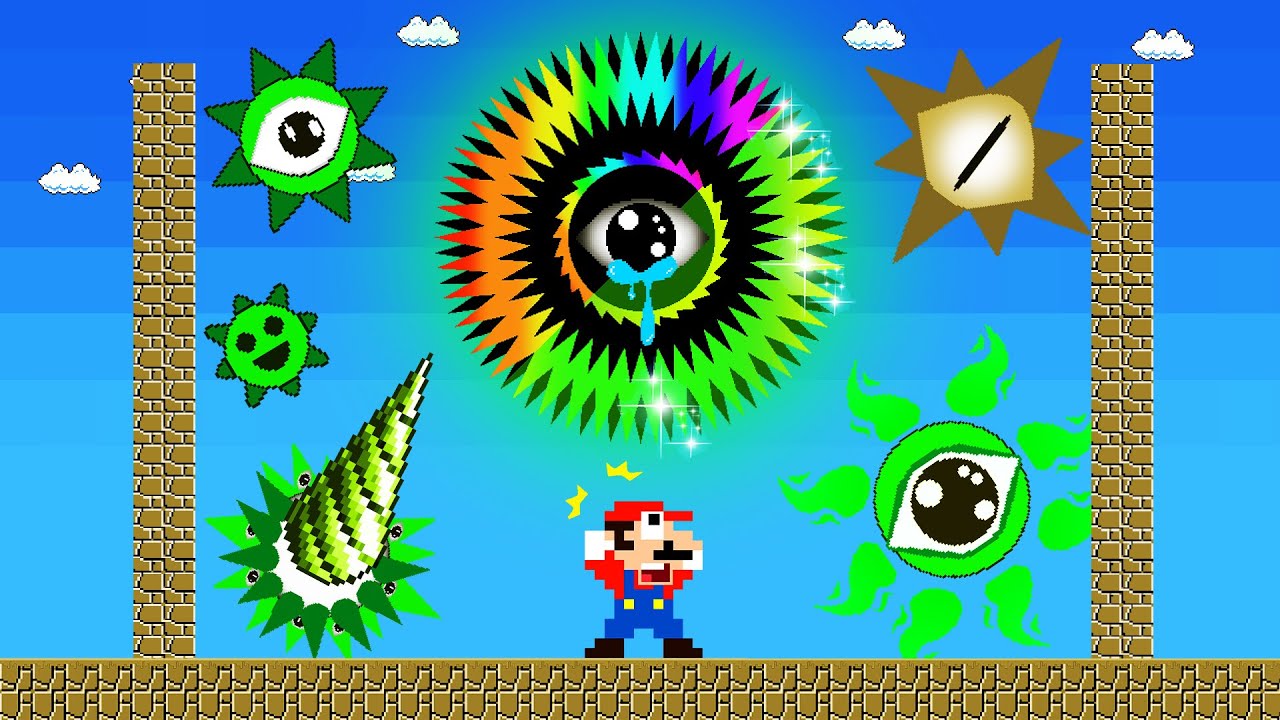 Mario vs Suika | Mr.Sun Can't Touch Color Green SAD STORY!