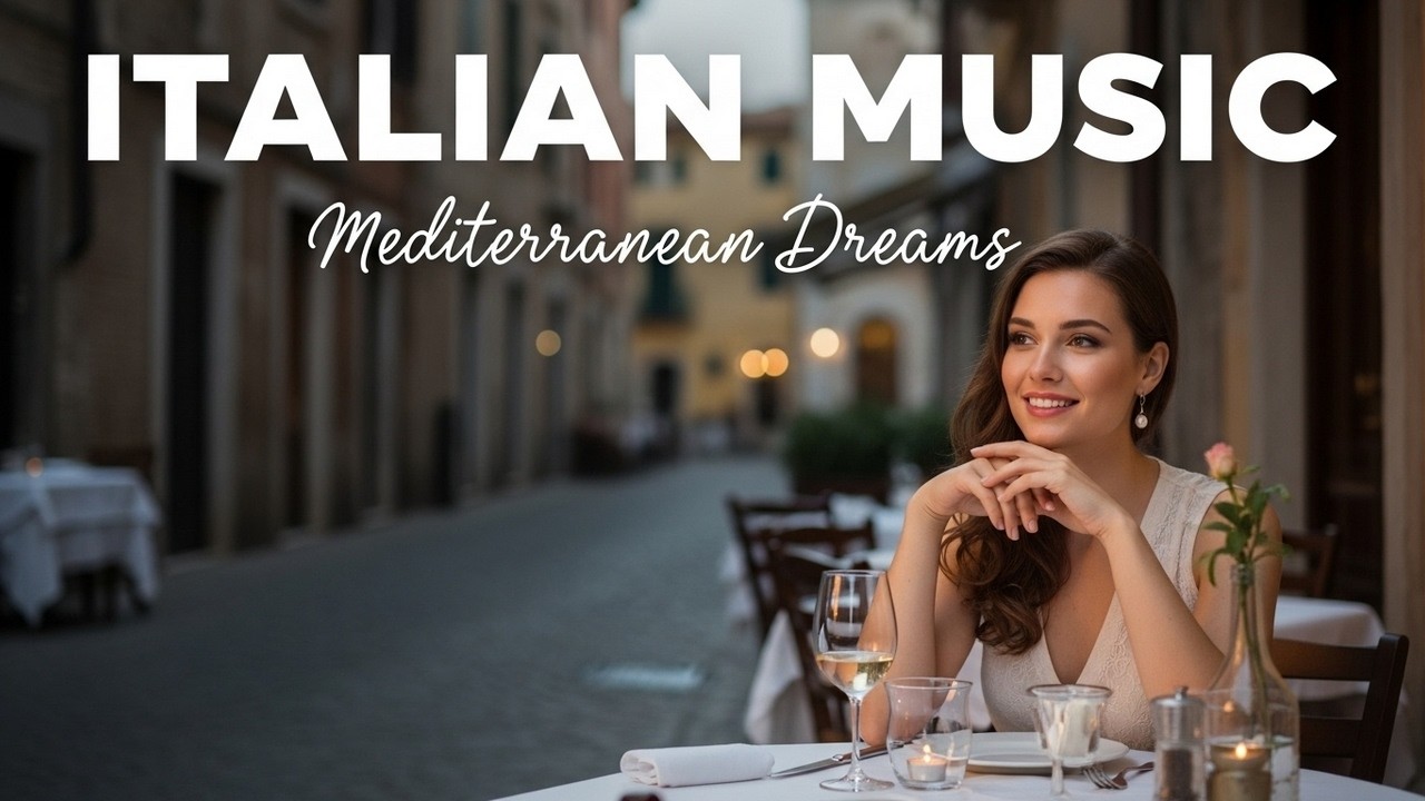 🎶 Italian Vibes & Mediterranean Music 🎶 Scenic Amalfi Coast & Lake Como Smooth Relaxing Sound