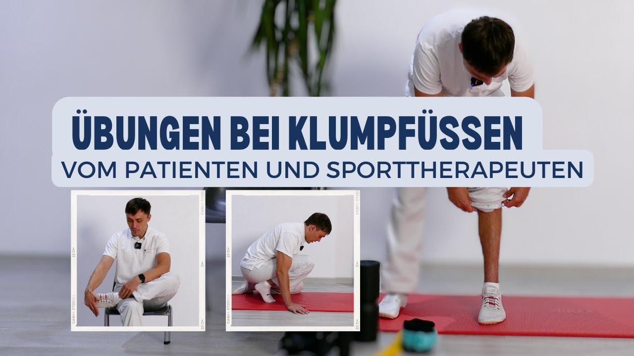 Klumpfußübungen bei Erwachsenen – betroffener Sporttherapeut berichtet