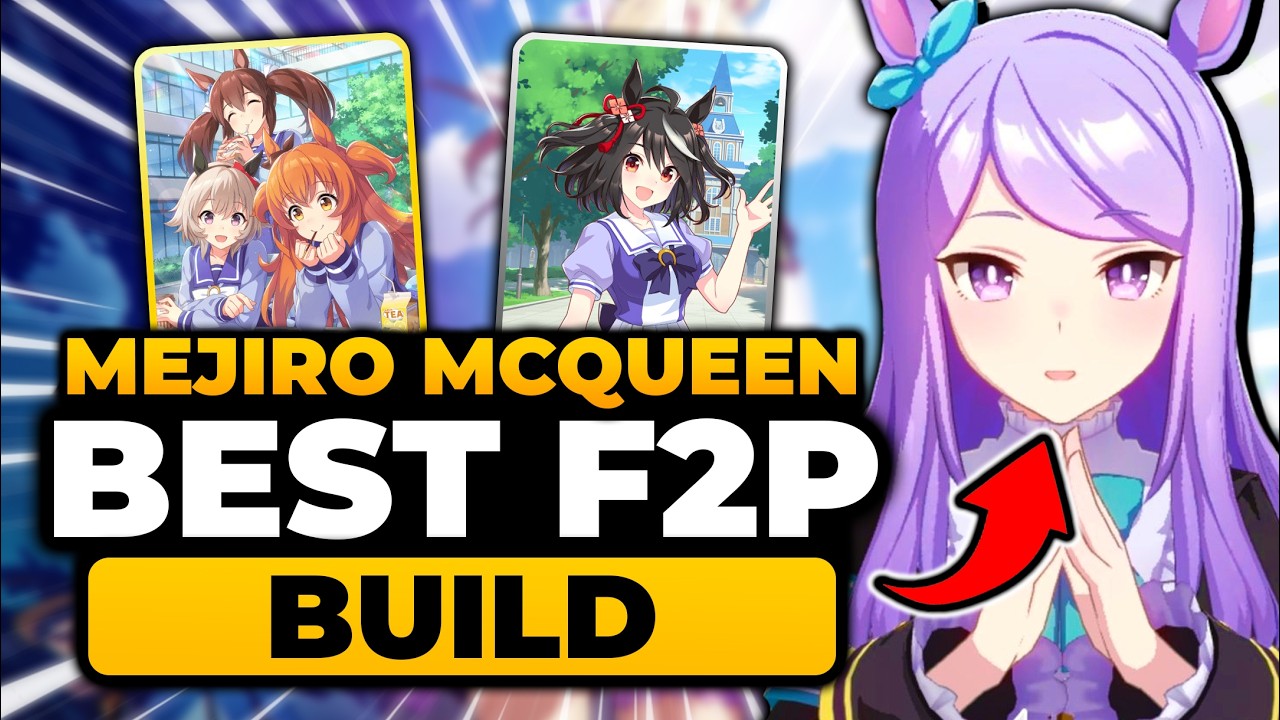 Mejiro McQueen Build (BEST F2P GUIDE) | How To Train, Career, Tips, Stat, ETC | Mejiro McQueen Guide