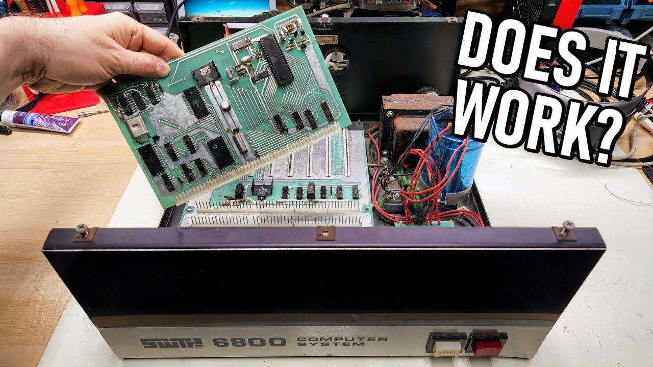 Let's try to get the SWTPC 6800 computer working