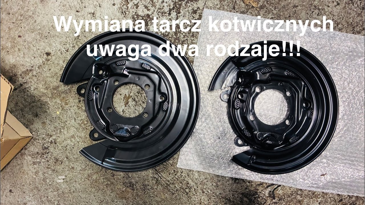 Wymiana tarcz kotwicznych które nie pasują Toyota Corolla e12