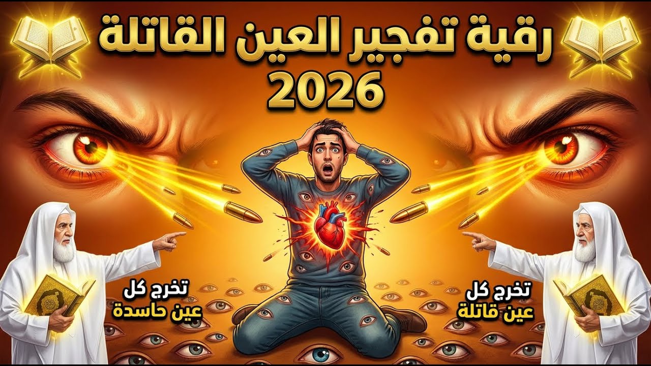 أقوى رقية شرعية شاملة لإبطال الحسد الشديد وتفجير العين الحاسدة الحاقدة علاج العين والحسد وشفاء الجسد