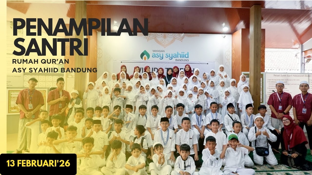 Penampilan Santri Rumah Qur'an Asy Syahiid Bandung