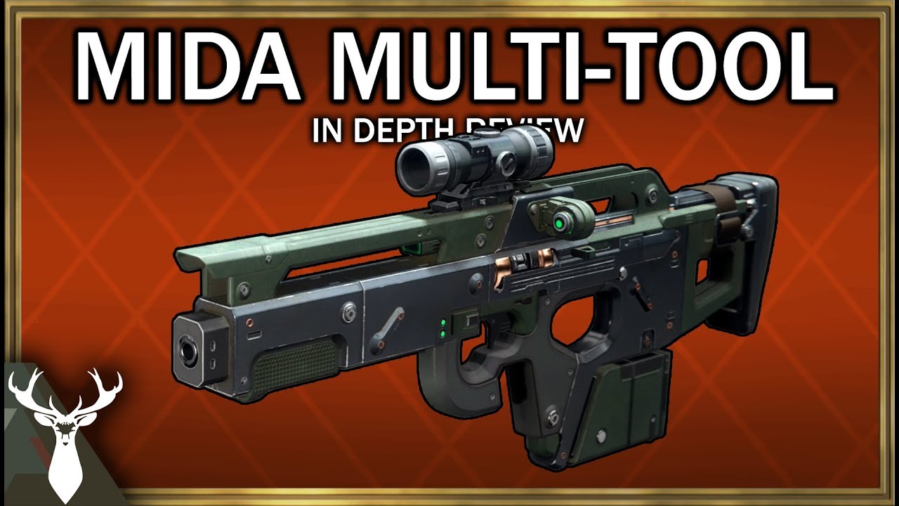 Destiny 2 - MIDA Multi Tool - In Depth Review (Exotic Kinetic Scout Rifle)