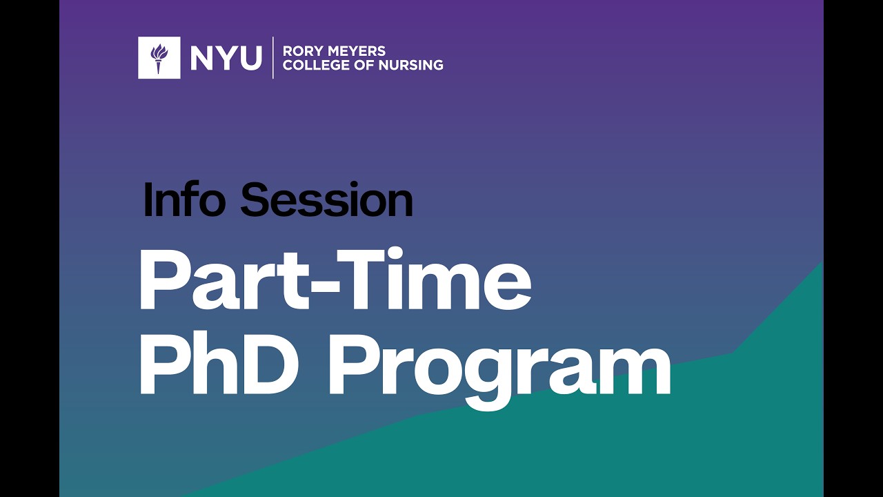 Part-Time PhD Information Session