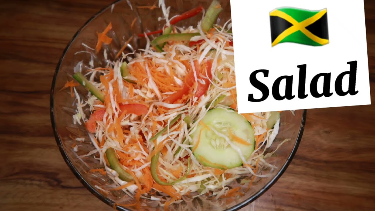 Jamaican 🇯🇲 Vegetable Salad |Raw Vegetables