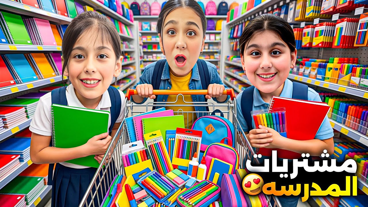 مشتريات المدرسة هيلين وهيفي 🔥 مشتريات  2025