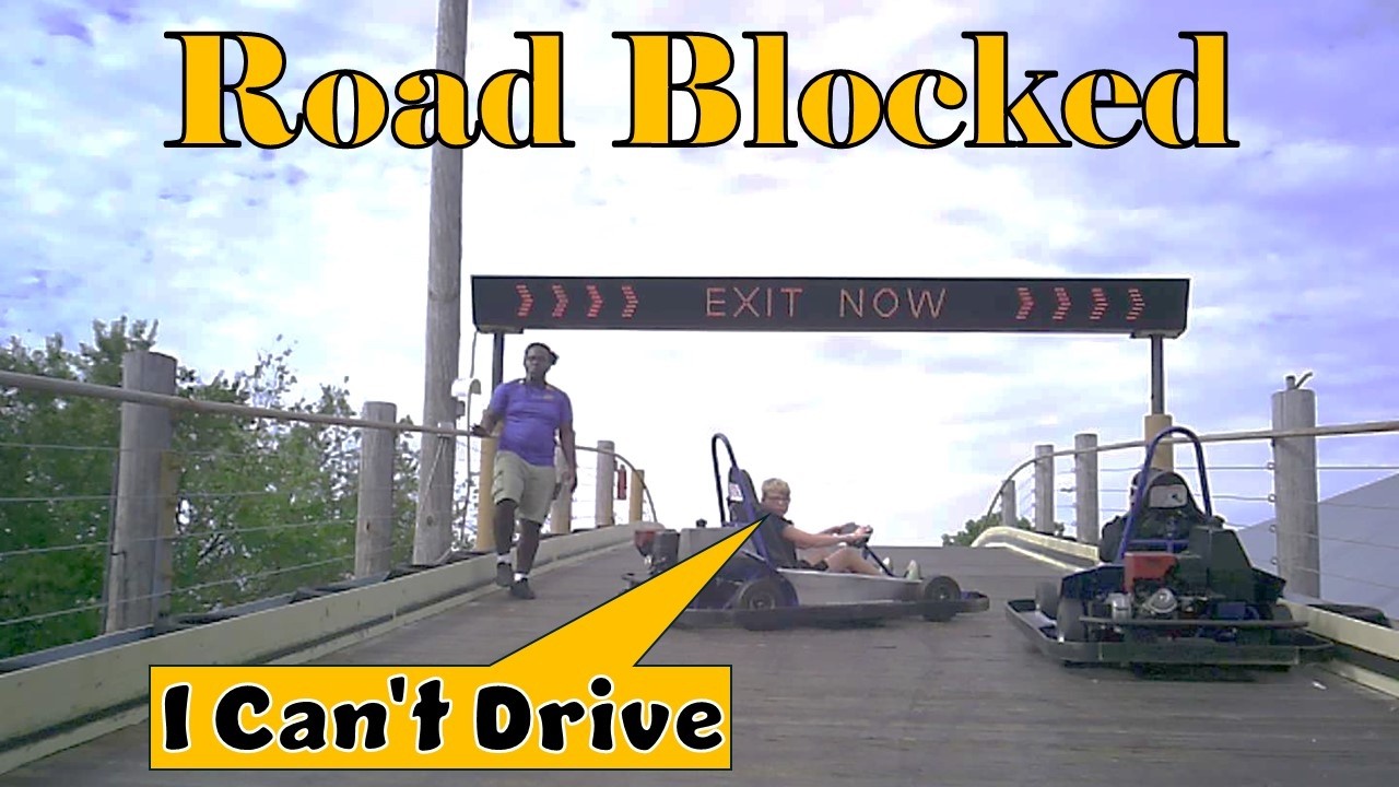 Wild Woody Go Karts. POV. Branson, Missouri.