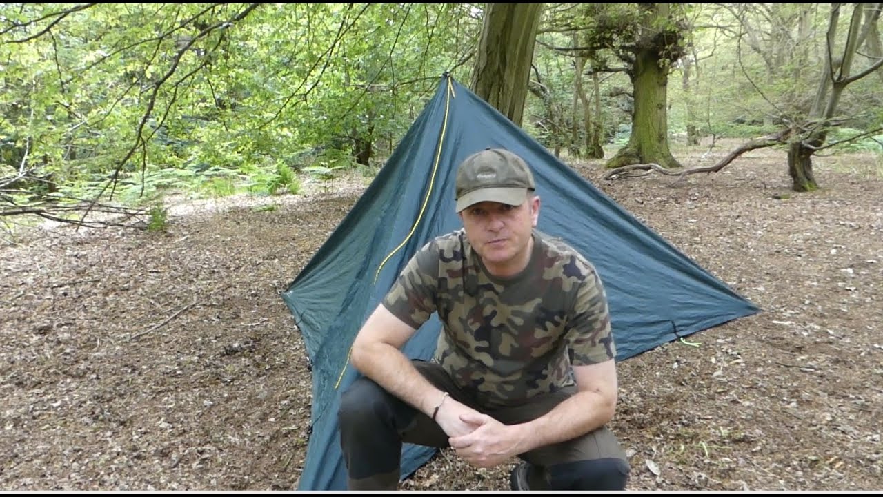 Constructing A Pyramid (Closed) Tarp Tent