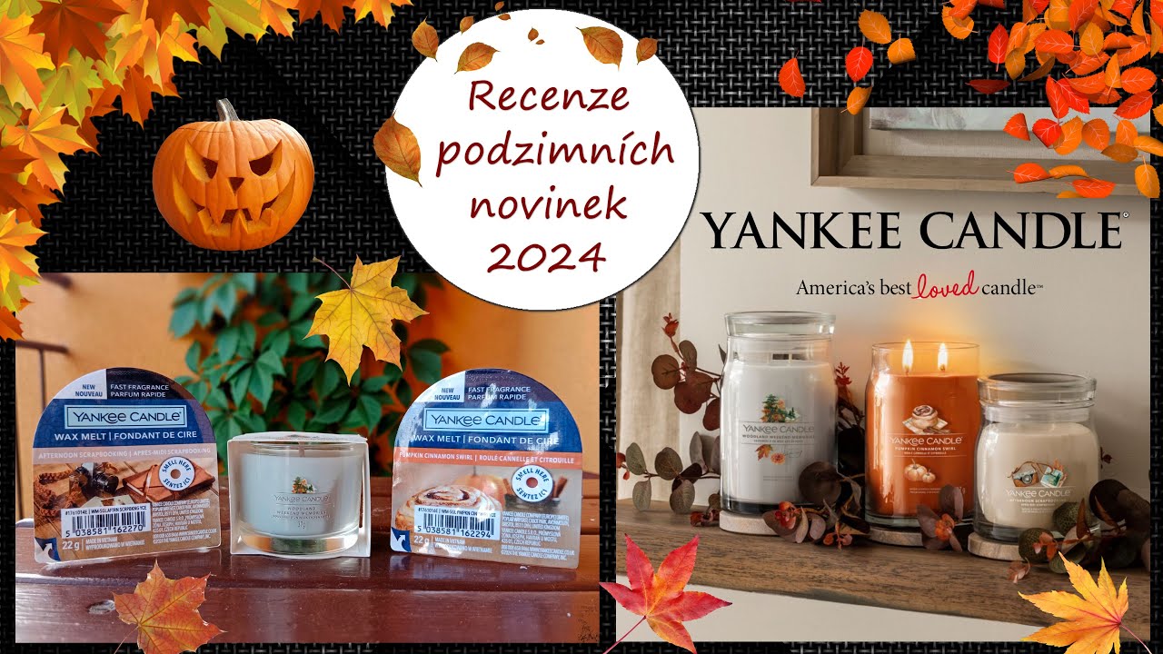 Yankee Candle: Recenze podzimních novinek 2024 🍁🍂🍎