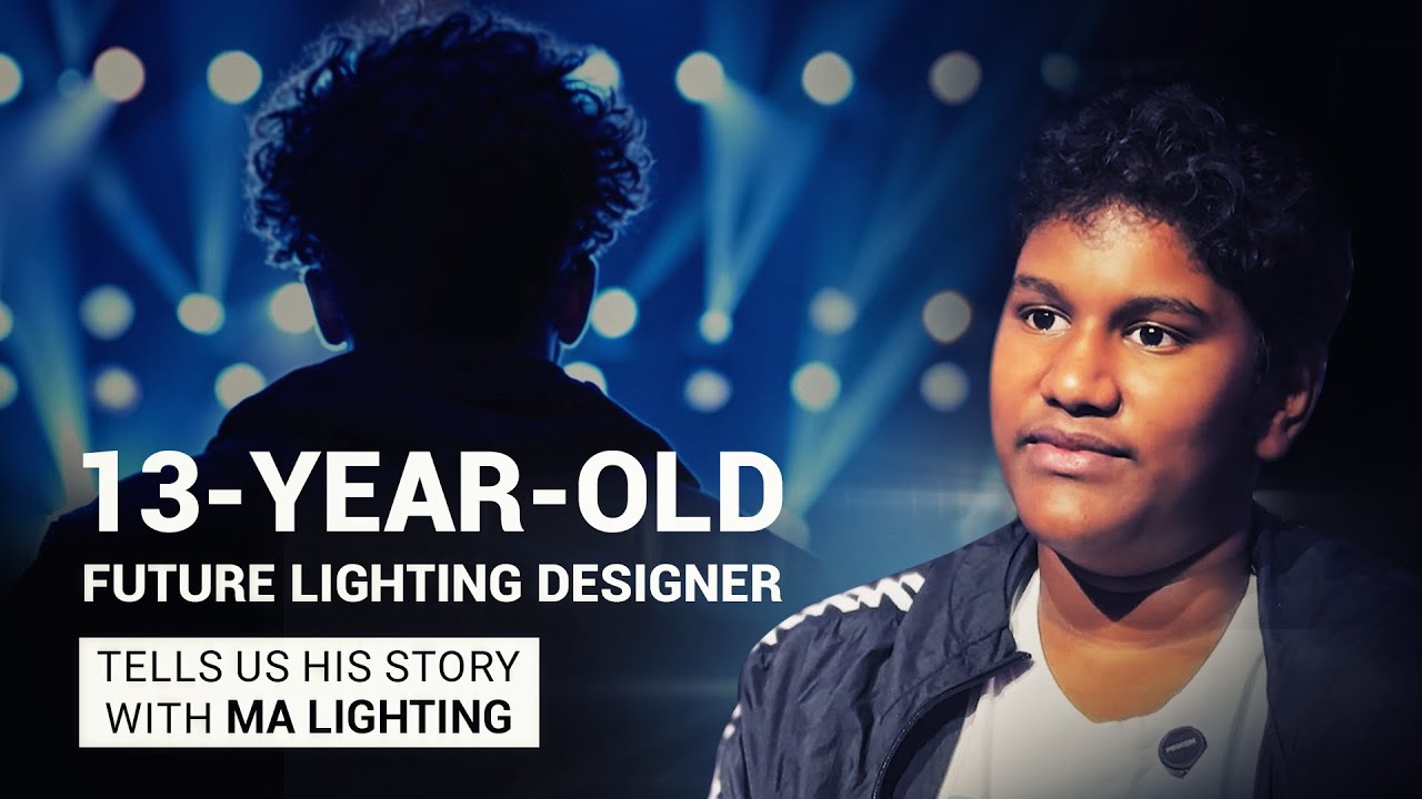 The Next Generation of Lighting Design: 13-Year-Old Kaden Tells us his Story with MA Lighting.