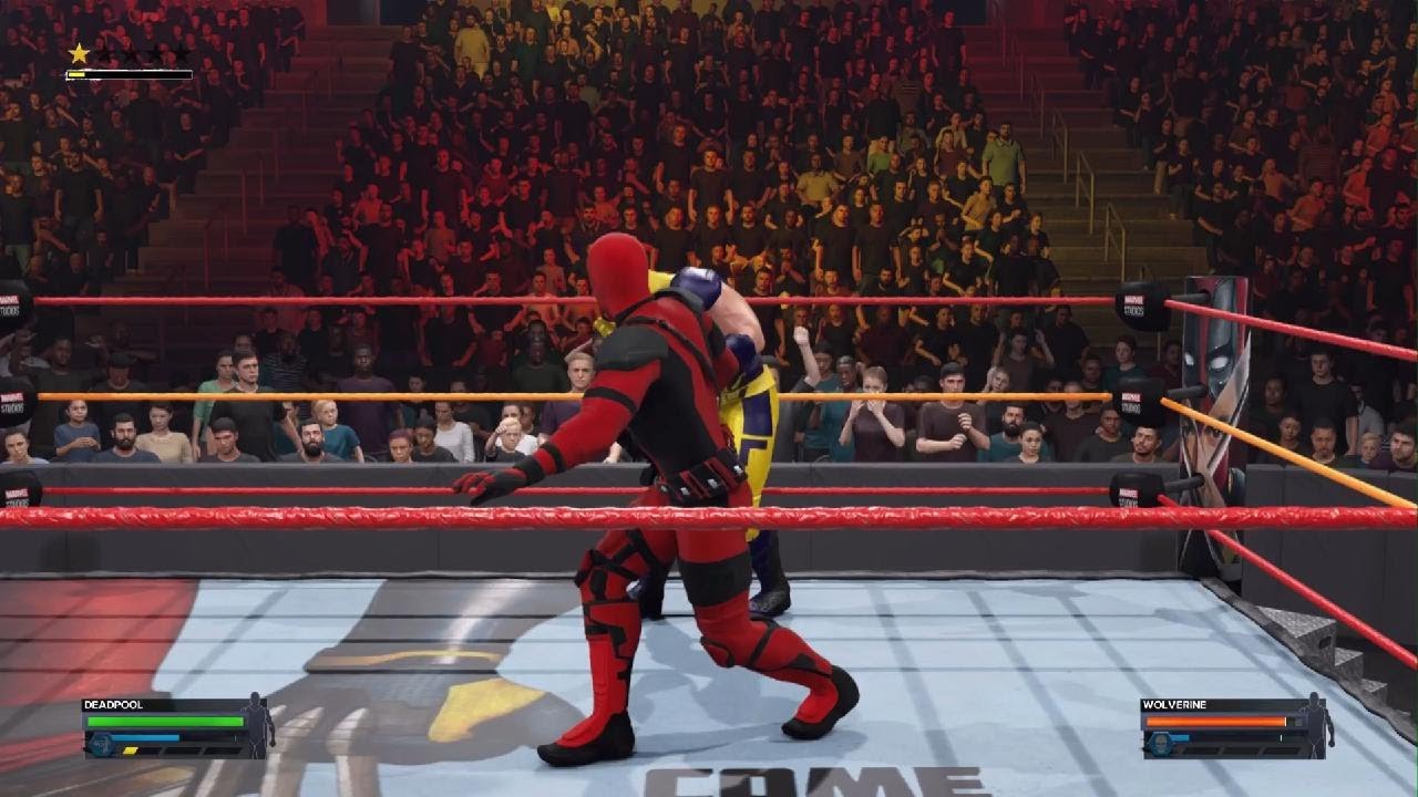 Deadpool Vs Wolverine (WWE 2K24)