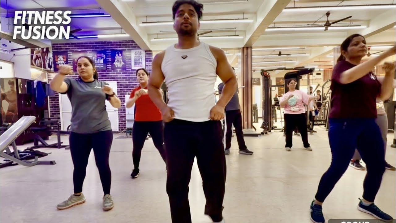 Non-stop Zumba dance workout, Bollywood hit cardio fun fusion Param with fitness ￼