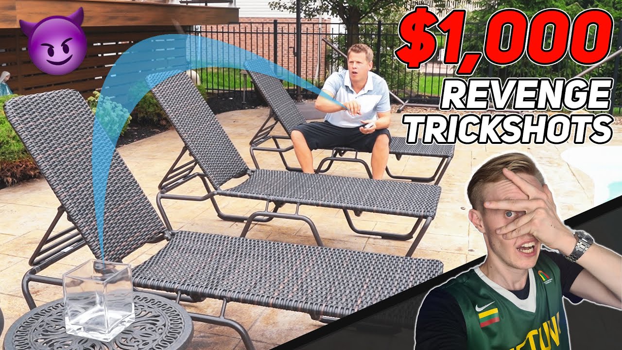 $1000 Card Throwing Trick Shot BATTLE!