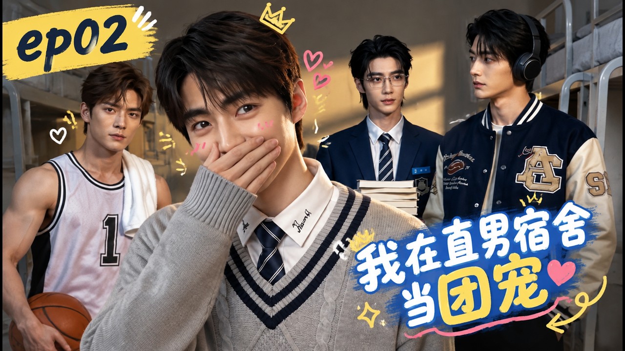 【双男主】《我在直男宿舍当团宠》ep02，完了完了，我最好的室友们，出现坏蛋了！