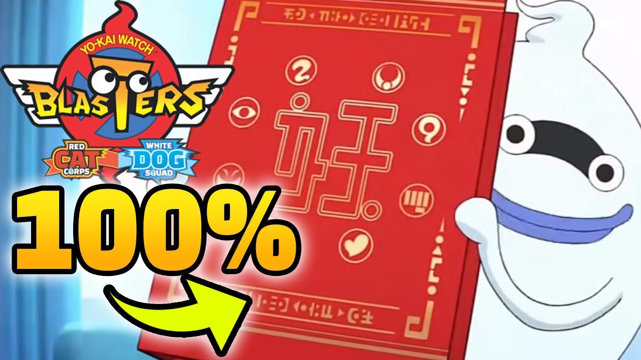 Yo-kai Watch Blasters 100% Medallium - All 470 Yo-kai!
