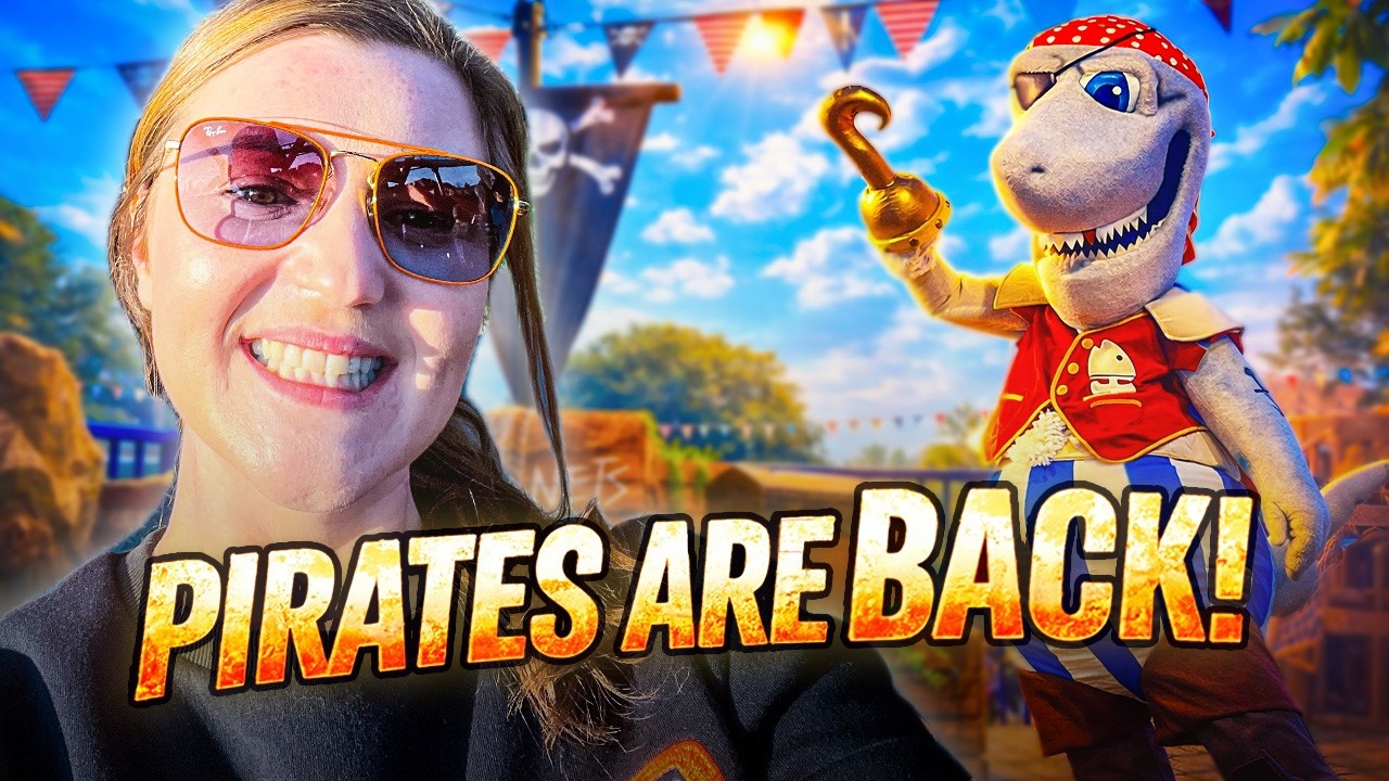 Пираты возвращаются в Alton Towers! 🏴‍☠️ Пиратское захватывание 2026