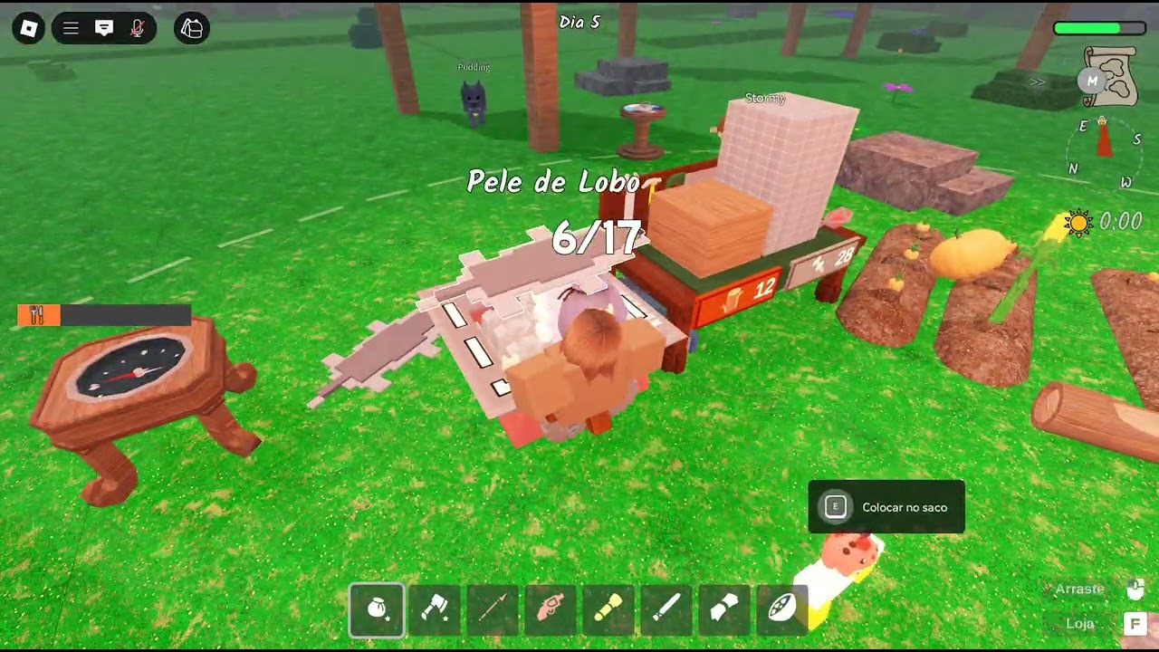 Jogando Roblox 1886 (Mapa: [💎] 99 noites na floresta 🔦)