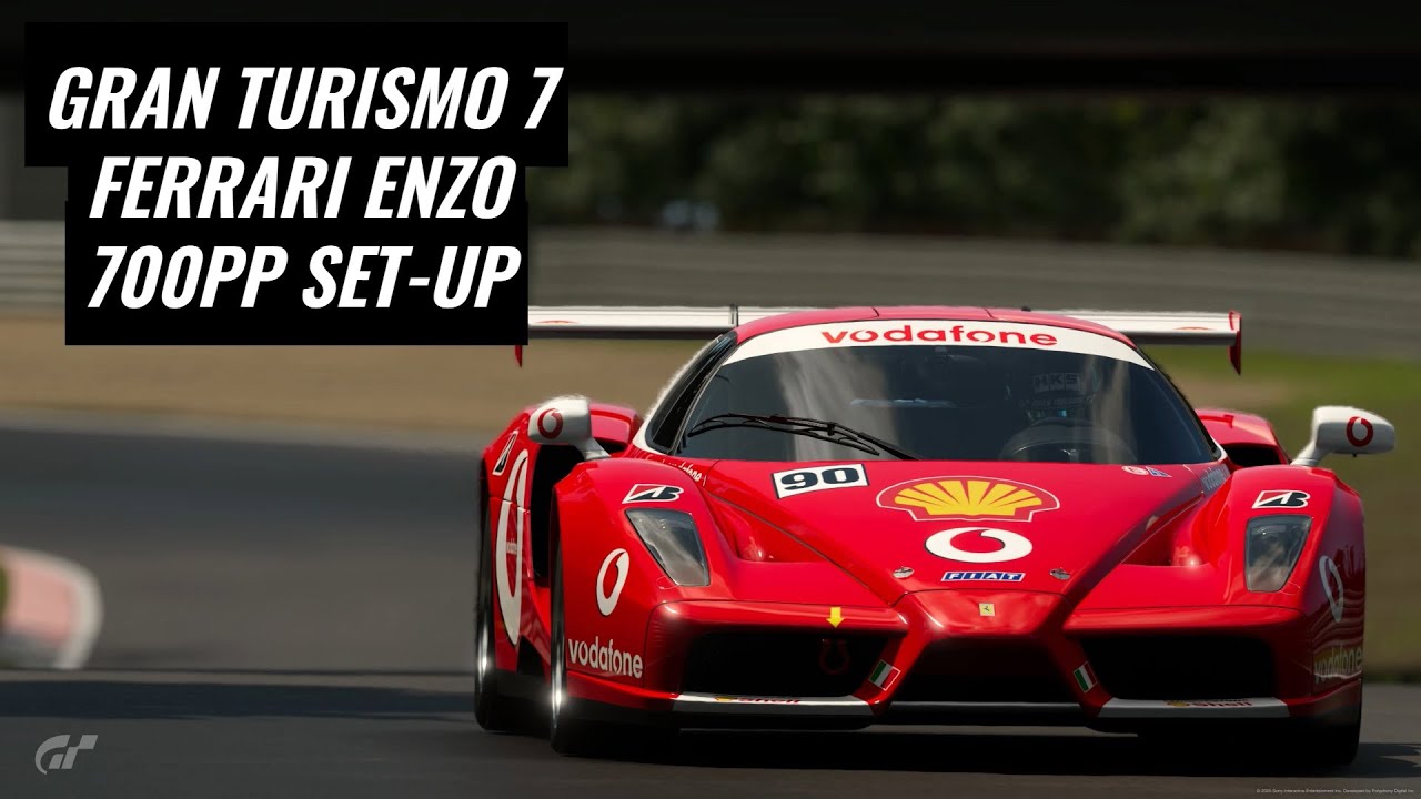 Настройка Ferrari Enzo 700PP — для простаков — Gran Turismo 7